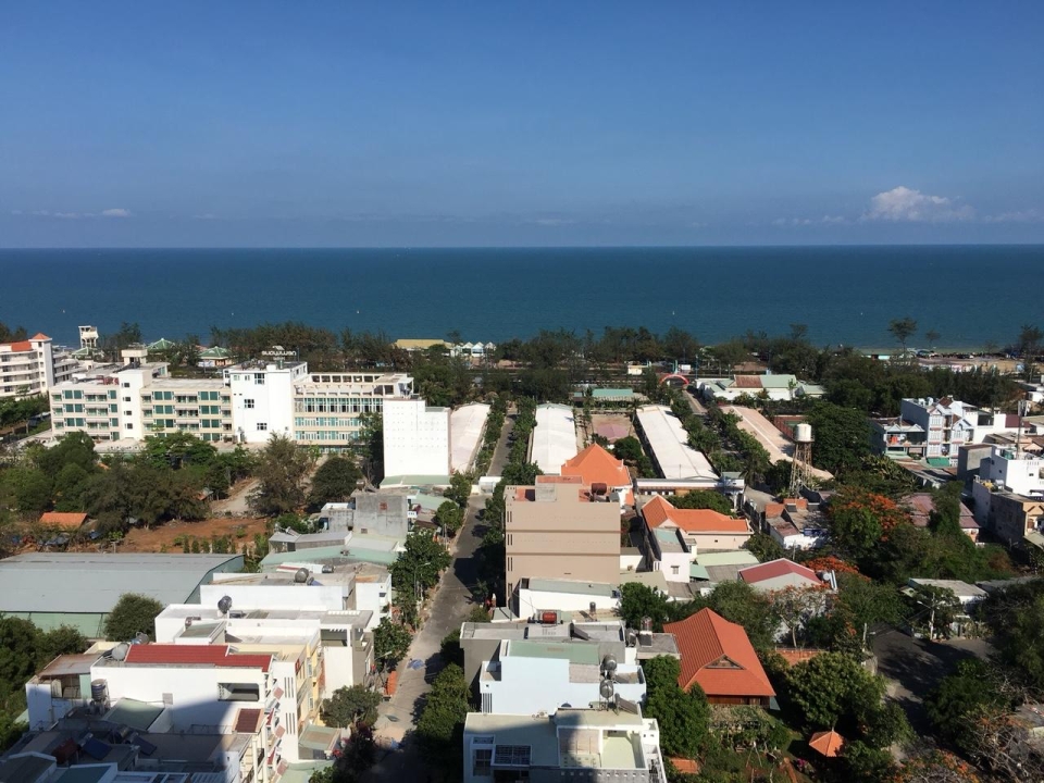 CHO THUÊ CĂN HỘ GÓC VIEW BIỂN TRỰC DIỆN 90M2, FULL NỘI THẤT MỚI, PHONG CÁCH HIỆN ĐẠI, TẠI CHUNG CƯ OSC LAND VŨNG TÀU