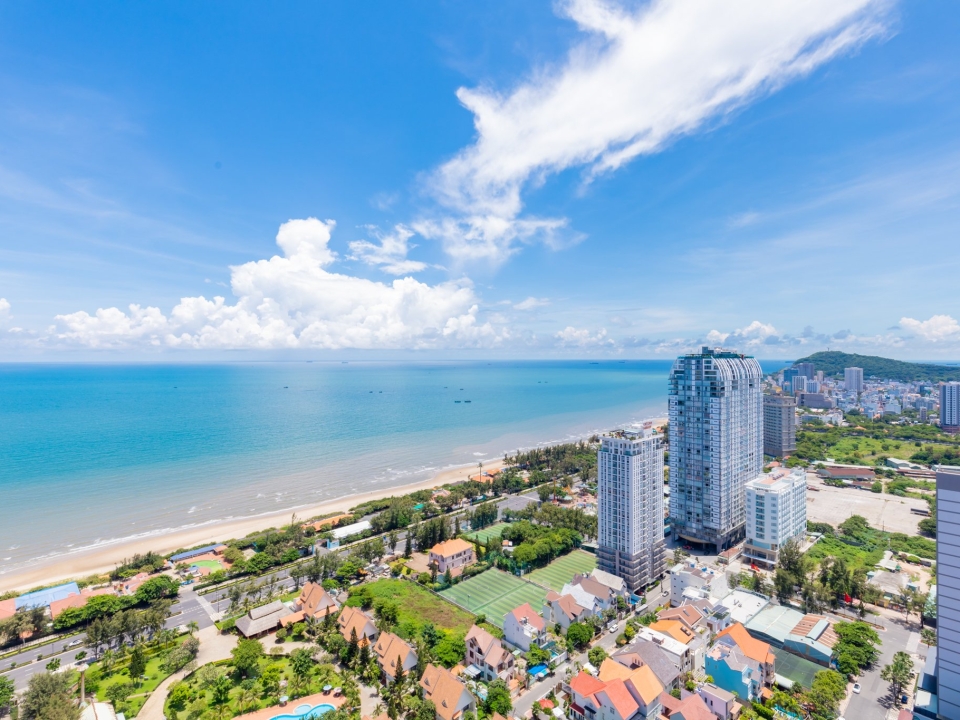 Cho thuê căn hộ 2+ tầng 34 The Sóng Vũng Tàu