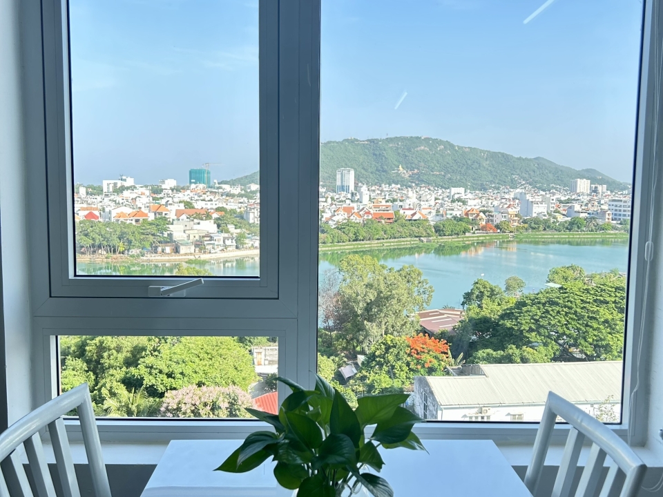 BÁN CĂN GÓC 1 PHÒNG NGỦ, TẦNG 8, VIEW ĐẸP, CHUNG CƯ OSC LAND VŨNG TÀU, GIÁ 1 TỶ 460. 